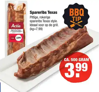 ALDI Spareribs Texas aanbieding