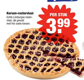 ALDI Kersen-Rastervlaai aanbieding