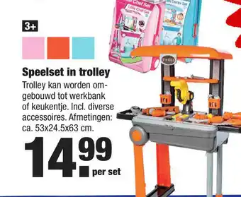 ALDI Speelset In Trolley aanbieding