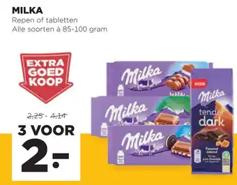 Jumbo MILKA aanbieding