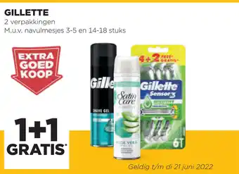 Jumbo Gillette aanbieding