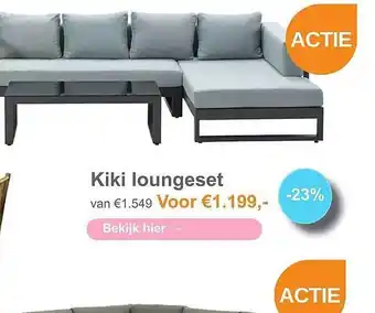 Tuinmeubelland Kiki Loungeset aanbieding