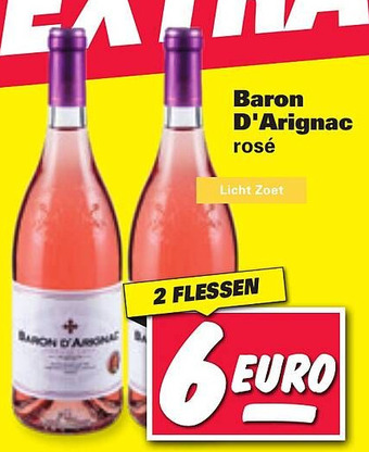 Nettorama Baron D'Arignac rosé aanbieding