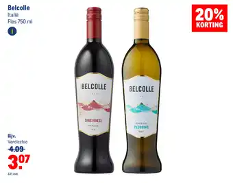 Makro Belcolle 750 ml aanbieding