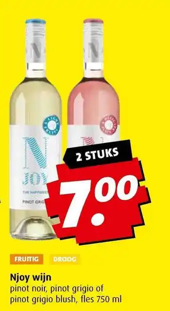 Boni Njoy Wijn aanbieding