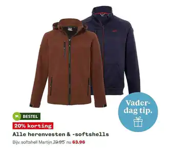 Welkoop Alle Herenvesten & -Softshells 20% Korting aanbieding