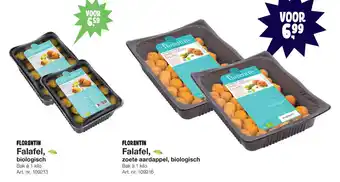 Bidfood Florentin Falafel biologisch of Falafel zoete aardappel biologish 1kg aanbieding