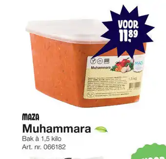 Bidfood Maza Muhammara 1.5kg aanbieding