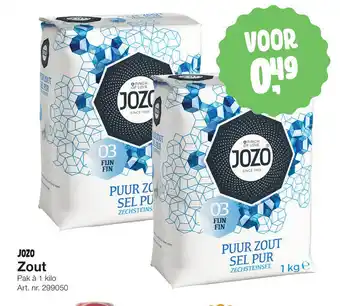 Bidfood Jozo Zout 1kg aanbieding