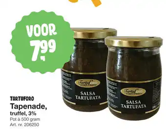 Bidfood TartufOro Tapenade Truffel 3% 500g aanbieding