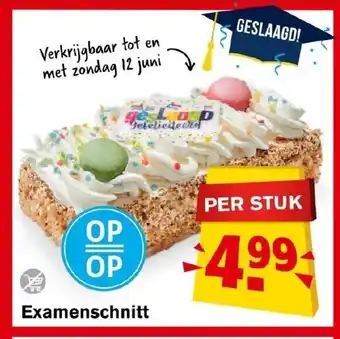 Hoogvliet Examenschnitt per stuk aanbieding