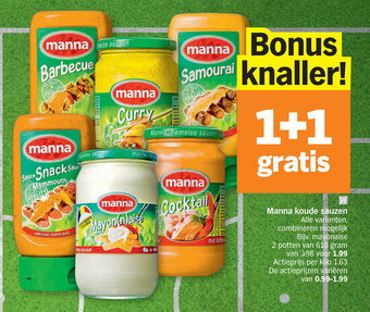 Manna koude sauzen