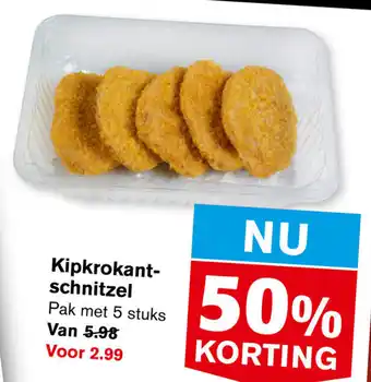 Hoogvliet Kipkrokantschnitzel aanbieding