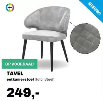 Trendhopper TAVEL eetkamerstoel aanbieding