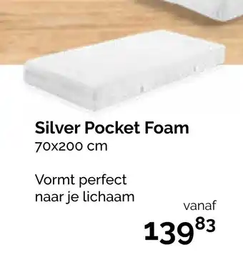 Beter Bed Silver Pocket Foam aanbieding