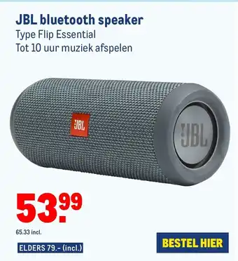 Makro JBL bluetooth speaker Flip Essential aanbieding