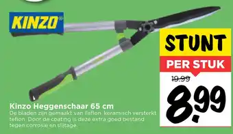 Vomar Voordeelmarkt Kinzo Heggenschaar 65 cm aanbieding