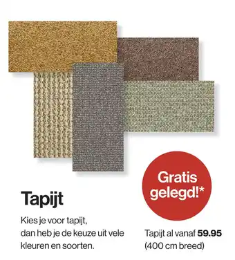 Roobol Tapijt vanaf aanbieding