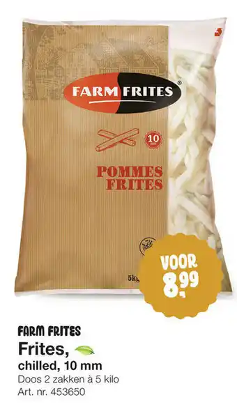 Bidfood Farm Frites Chilled 2*5kg aanbieding