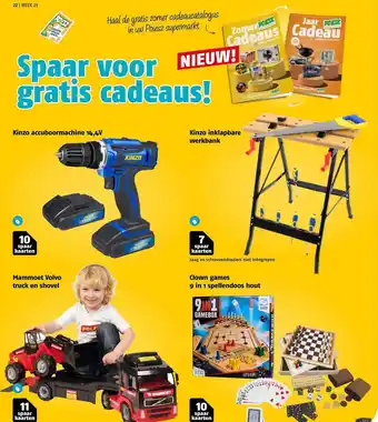 Poiesz Spaar voor gratis cadeaus! aanbieding