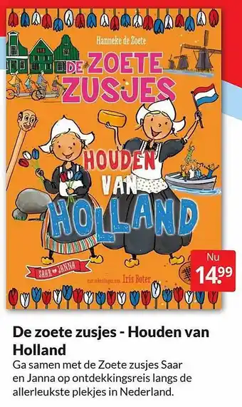 Boekenvoordeel De zoete zusjes - Houden van Holland aanbieding