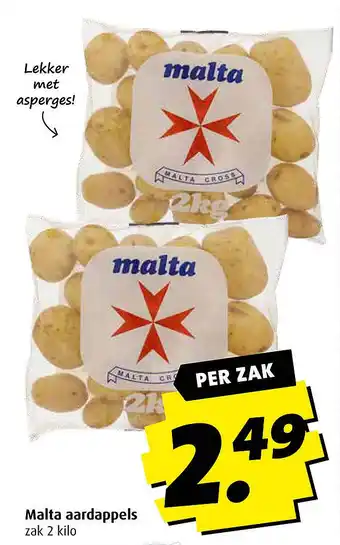 Boni Malta aardappels aanbieding