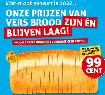 Hoogvliet WIT, TARWE EN VOLKOREN BROOD aanbieding