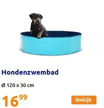 Action Hondenzwembad aanbieding