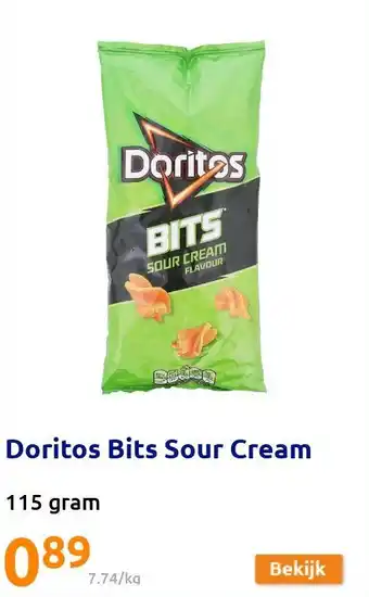 Action Doritos Bits Sour Cream aanbieding