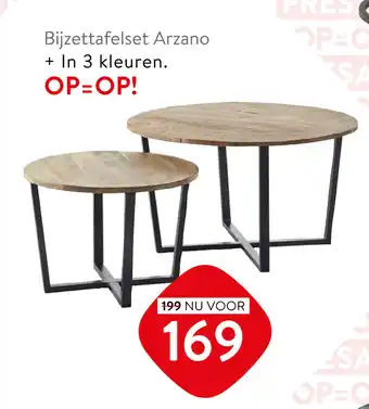 Profijt Meubel Bijzettafelset Arzano aanbieding