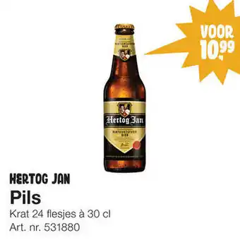 Bidfood Hertog Jan pils 24*300ml aanbieding