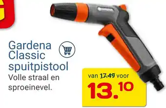 Kluswijs Gardena Classic spuitpistool aanbieding