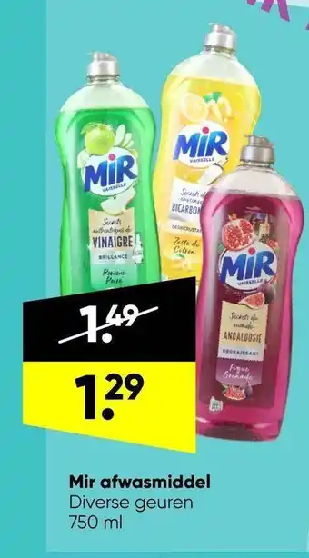 Big Bazar Mir Afwasmiddel aanbieding