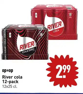 ALDI River cola 12-pack aanbieding