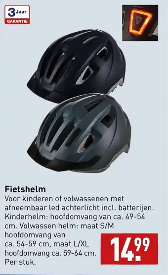 ALDI Fietshelm aanbieding