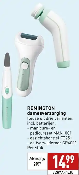 ALDI Remington damesverzorging aanbieding