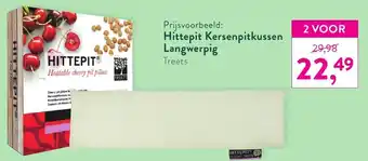 Holland & Barrett Treets Hittepit Kersenpitkussen Langwerpig aanbieding