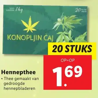 Lidl Hennepthee 20st aanbieding