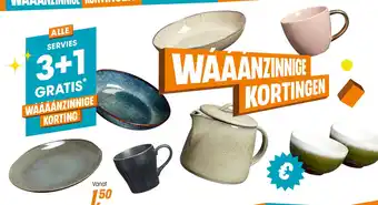 Kwantum Servies aanbieding