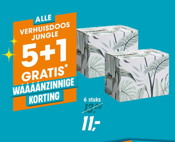 Kwantum Verhuisdoos Jungle aanbieding