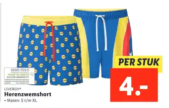 Lidl Herenzwemshort aanbieding