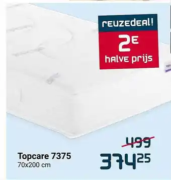 Beddenreus Topcare 7375 70x200 Cm aanbieding