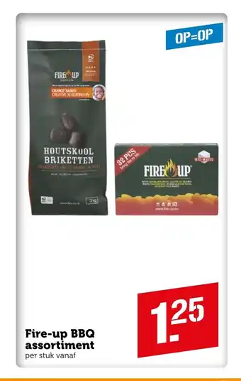 Coop Fire-up BBQ assortiment per stuk aanbieding