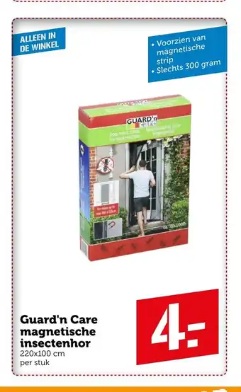 Coop Guard'n Care magnetische insectenhor 220 x 100 cm per stuk aanbieding