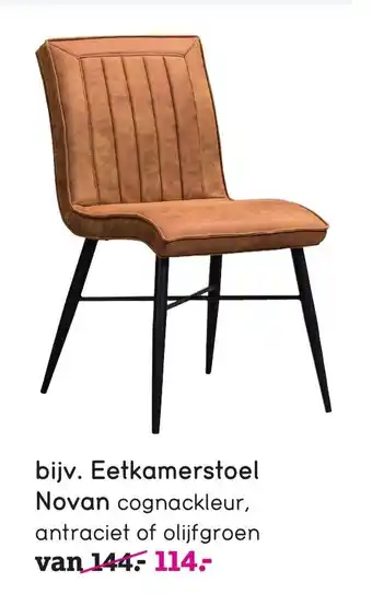 Leen Bakker Eetkamerstoel Novan aanbieding