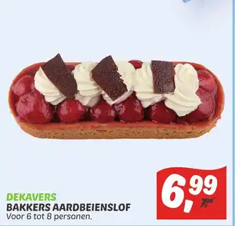 Dekamarkt Dekavers Bakkers Aardbeienslof aanbieding