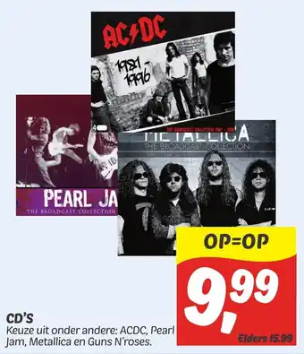 Dekamarkt CD's aanbieding