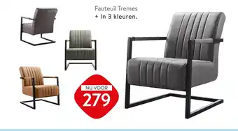 Profijt Meubel Fauteuil Tremes aanbieding