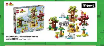 Intertoys Lego Duplo wilde dieren van de wereld 10975 vanaf 2 jaar aanbieding