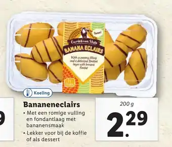 Lidl Caribbean Style Bananeneclairs 200 g aanbieding